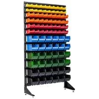 Стеллаж с пластиковыми ящиками 1801-2/4/6 CH-Kombo