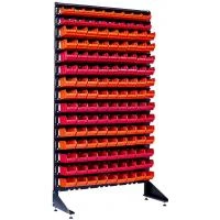 Стеллаж с пластиковыми ящиками 1801-2/13/0 K-O