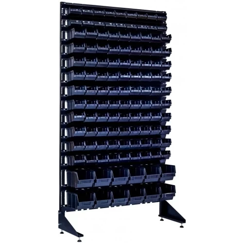 Стеллаж с пластиковыми ящиками 1801-2/10/2 CH