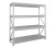Стеллаж металлический Практик MS Pro 2500/1910x1000/4