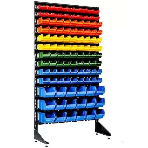 Стеллаж с пластиковыми ящиками 1801-2/8/3 Kombo