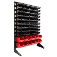 Стеллаж с пластиковыми ящиками 1501-0/9/2 CH-K